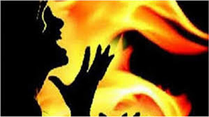 త‌ల్లిపై పెట్రోల్ పోసి స‌జీవ ద‌హ‌నం కుమారుడు....!