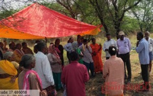 ఉపాధి హామీ పనుల పరిశీలన...!