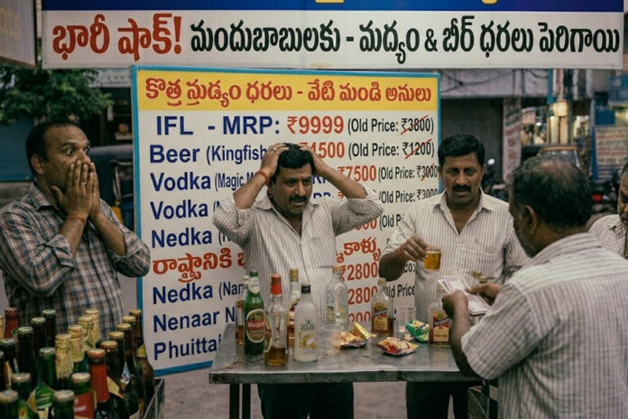 భారీగా పెర‌గున్న మ‌ద్యం ధ‌ర‌లు