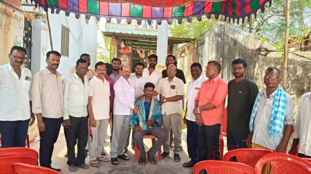 సంఘం అభివృద్ధికి పాటుబడుతా : పెరుమాళ్ళ ప్రణయ్ కుమార్