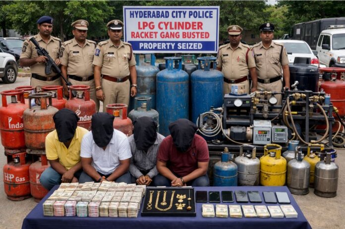 Telangana: సిలిండర్ల రాకెట్ బట్టబయలు...!