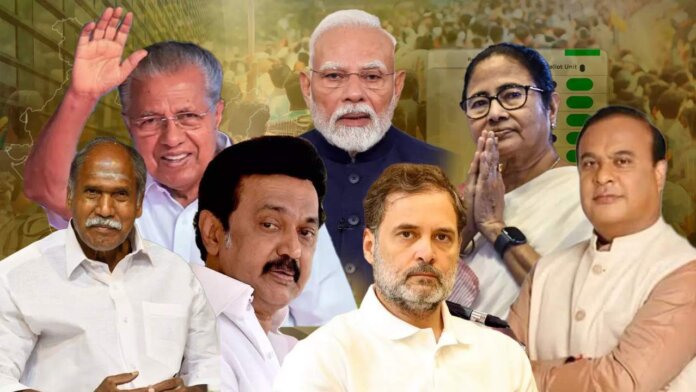 Political War in 5 States: Winners and Losers Prediction