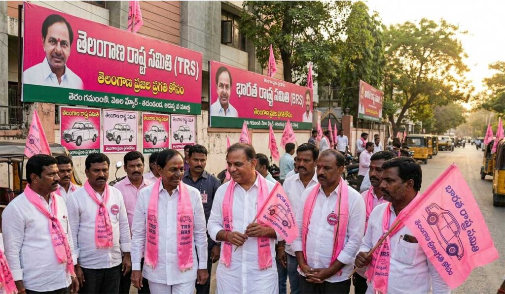 గులాబీ గూటిలో వారసత్వ పోరు..!