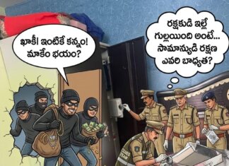ఖాకీ ఇంటికే “కన్నం” ఖాకీ ఇంటికే "కన్నం"