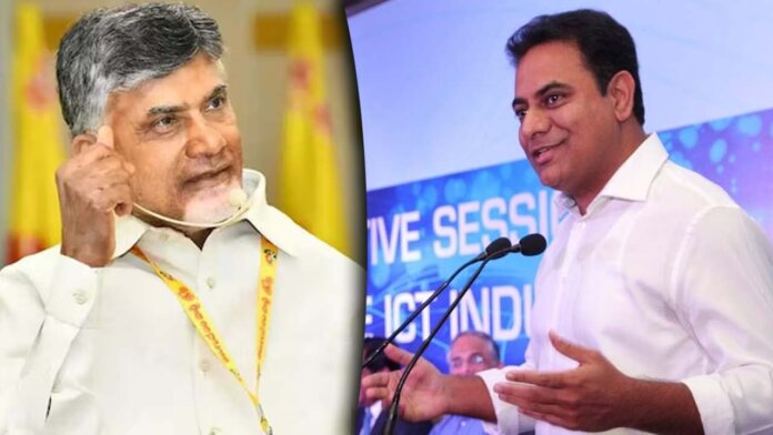 కేటీఆర్ నోట చంద్రబాబు మాట...!