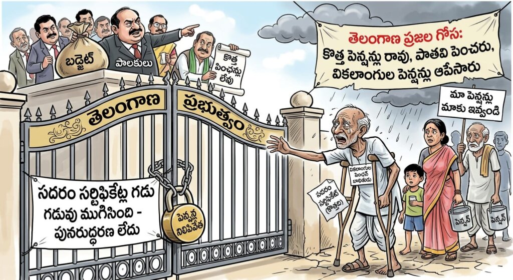 కొత్తవి రావు.. పాతవి పెరగవు..ఇదేమి పాలనరో దేవుడా..!
