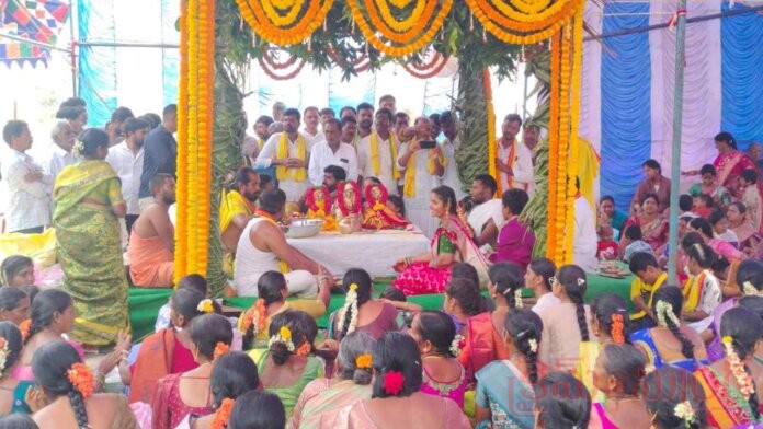 జూలపల్లిలో ఘనంగా శ్రీ వెంకటేశ్వర స్వామి కళ్యాణం...!