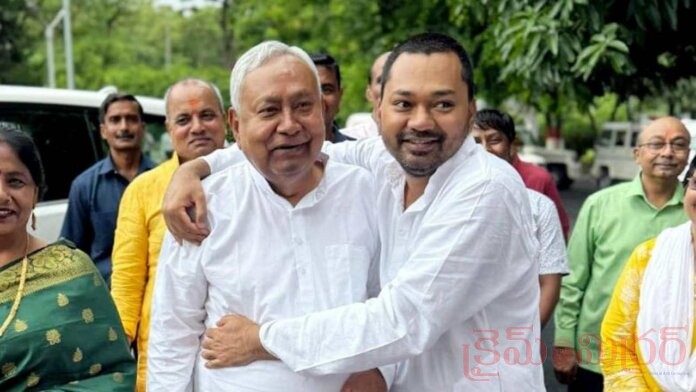 Bihar Cabinet Expansion Likely to Include Nitish Kumar’s Son