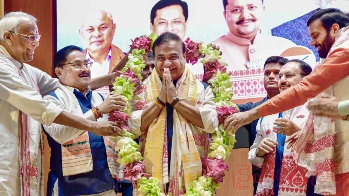 NDA Returns to Power in Assam Again, Himanta Biswa Sarma Appointed as CM