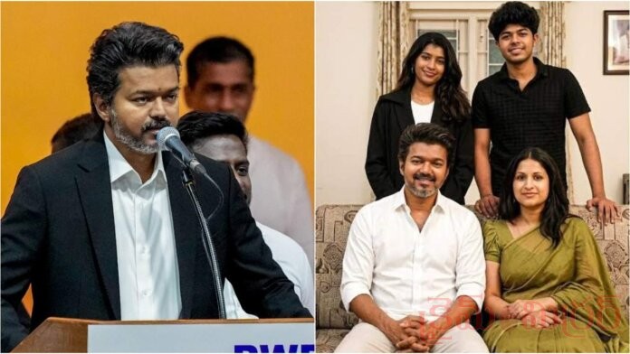 Vijay’s Wife and Children Skip Swearing-In Ceremony, Sparks Social Media Buzz