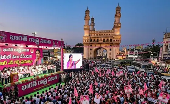 గ్రేటర్ లో గులాబీ రివర్స్ స్కెచ్...!