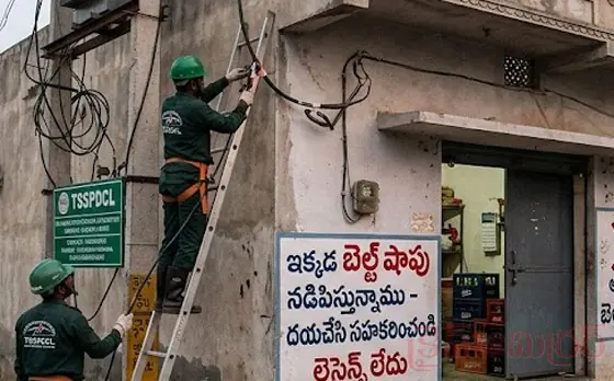 బెల్ట్ షాపులు ఉన్నందుకే క‌రెంటు కట్‌... రాష్ర్ట వ్యాప్తంగా వైర‌ల్‌...
