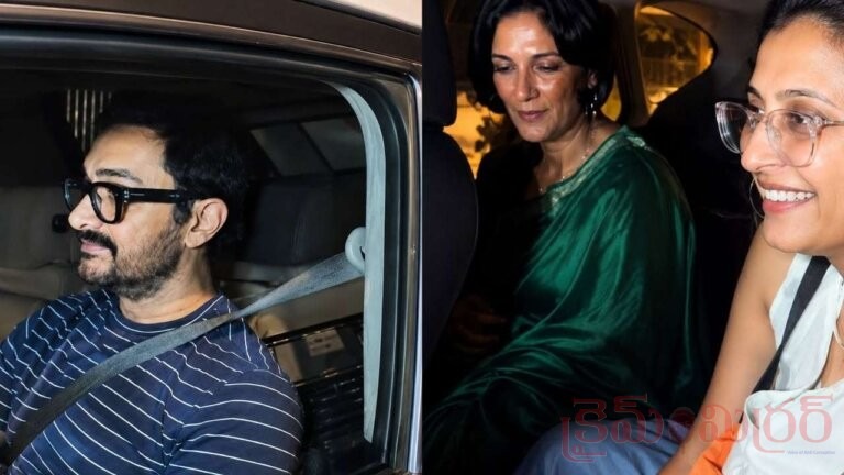Aamir Khan Spotted Travelling With Ex-Wives and Gauri Spratt