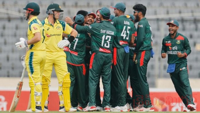 Bangladesh Beat Australia in Historic ODI Win After 21 Years
