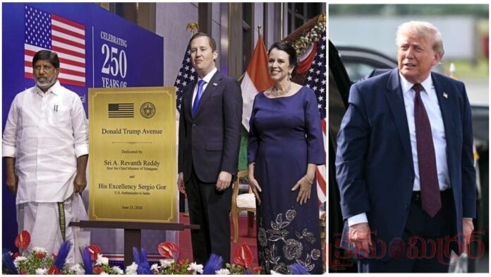 Donald Trump Thanks India After Hyderabad Road Named ‘Donald Trump Avenue’