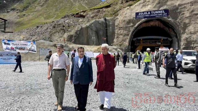 Zojila Tunnel Breakthrough Completed: Srinagar-Ladakh Travel Time Cut to 20 Minutes