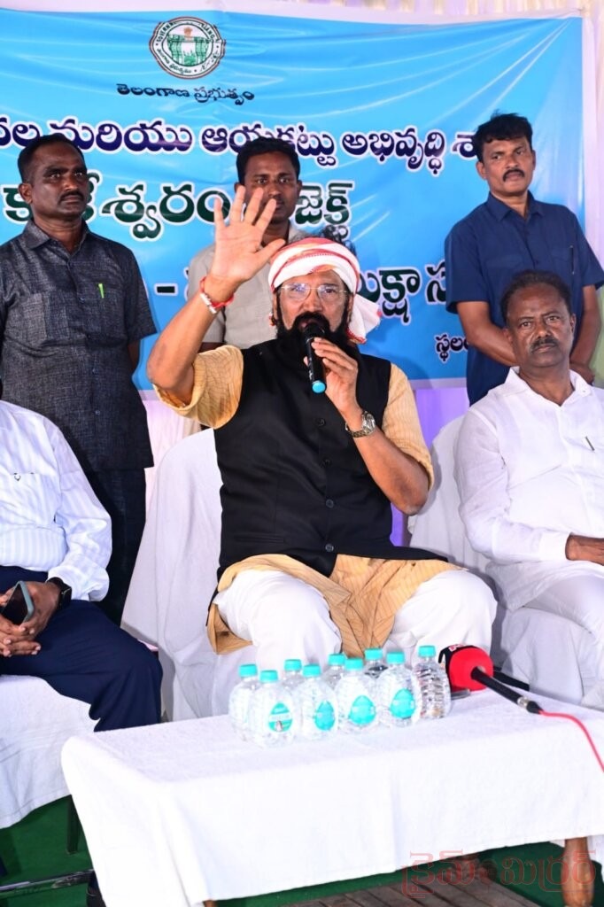మేడిగడ్డ బ్యారేజీ పునరుద్ధరణపై మంత్రి ఉత్తమ్ సమీక్ష..
