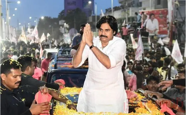 pawan visits telangana