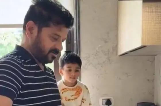 మనవడి కోరిక మేర‌కు పూరీలు వేసిన సీఎం రేవంత్‌...! సోష‌ల్ మీడియాలో వైరల్‌...