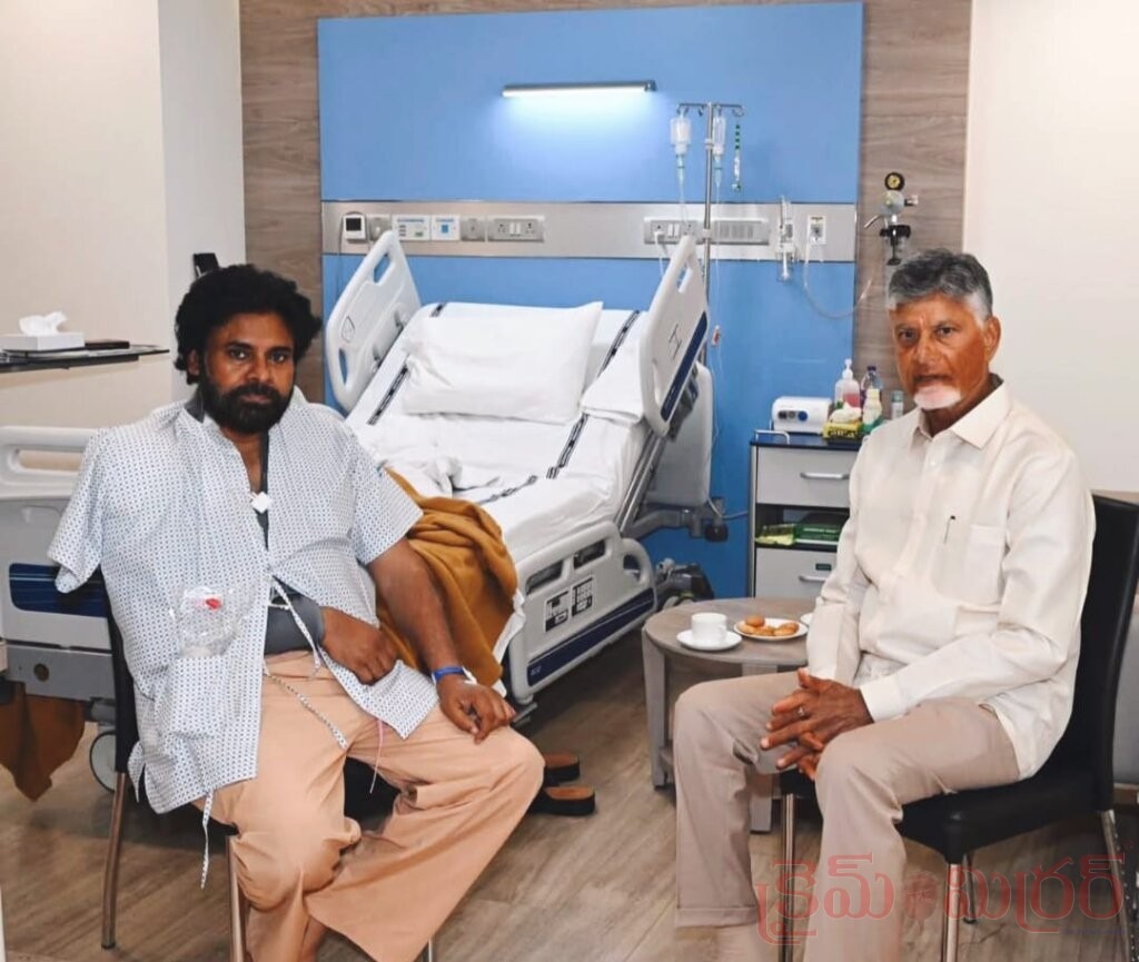 Pawan Kalyan Health Update: ముంబైలో పవన్ కళ్యాణ్‌ను పరామర్శించిన సీఎం చంద్రబాబు