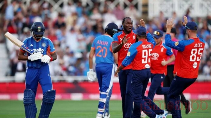 India Suffers Biggest T20 Defeat as England Clinches Series Lead 2-0