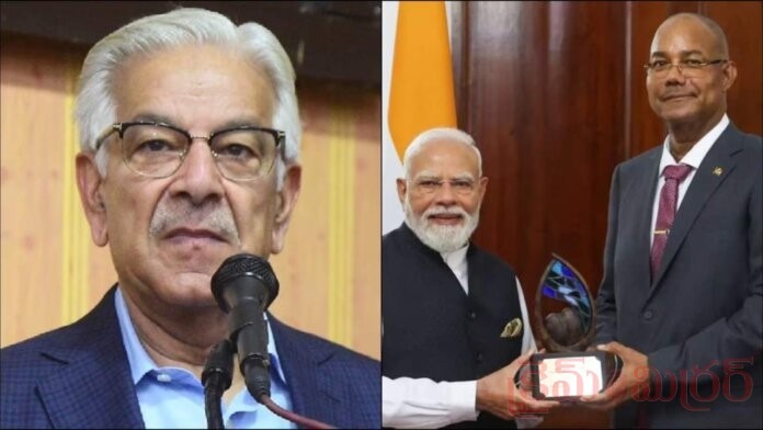 Pakistan Defence Minister Criticises Modi's Seychelles Honour, India Responds