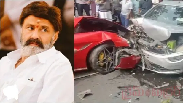 Nandamuri Balakrishna accident in shooting spat