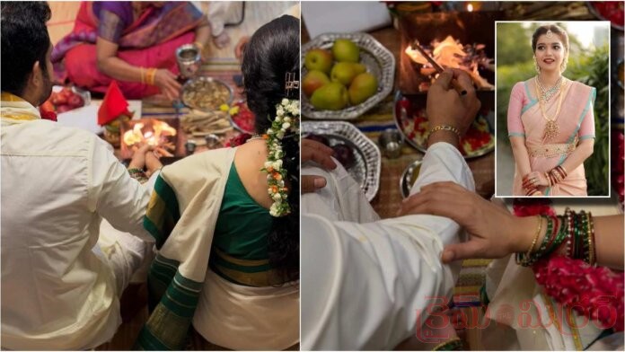 Actress Swathi Reddy Marries Director Srikanth Nagothi, Shares Wedding Photo