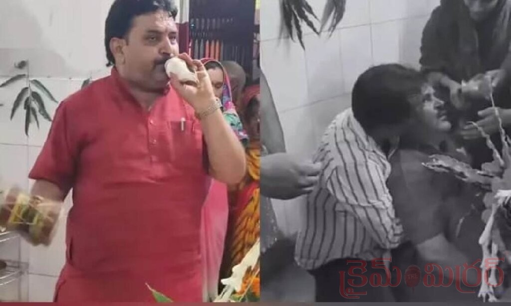 దేవుడికి హారతి ఇస్తుండగానే గుండెపోటు… ఆలయంలోనే కుప్పకూలిన ప్రధాన అర్చకుడు