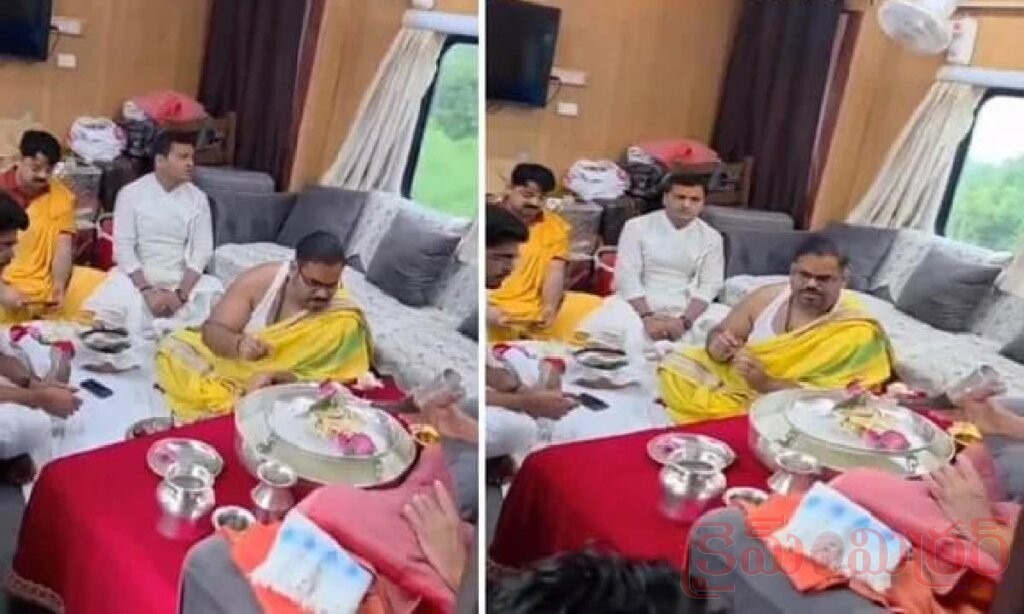 కదులుతున్న రైలులో పూజ.. వైరల్ వీడియో వెనుక అసలు నిజం ఇదే!
