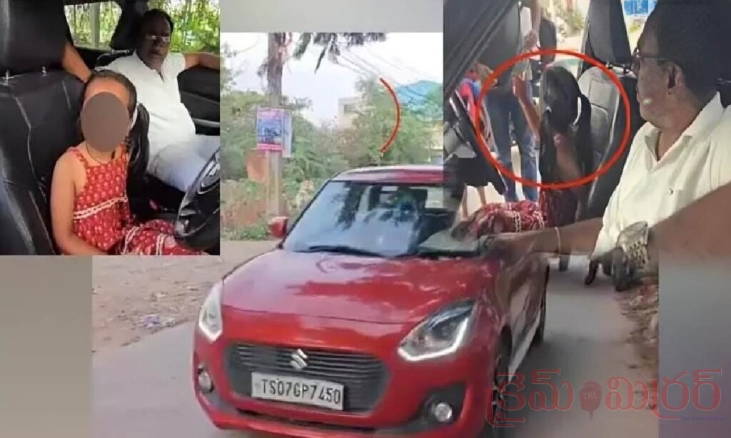 చట్టం చెప్పే ఖాకీ.. తానే ఉల్లంఘిస్తే? మైనర్‌తో డ్రైవింగ్ ఘటన వైరల్