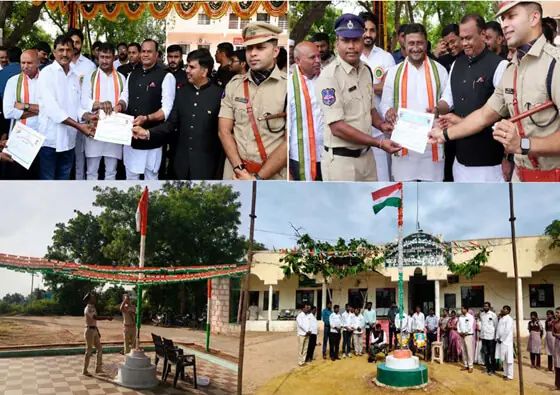 స్వాతంత్ర్య స్ఫూర్తితో మార్మోగిన మర్రిగూడ మండలం...!