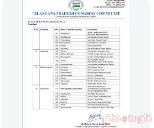 Congress MLC candidates are ready for Telangana Graduates MLC elections 2026