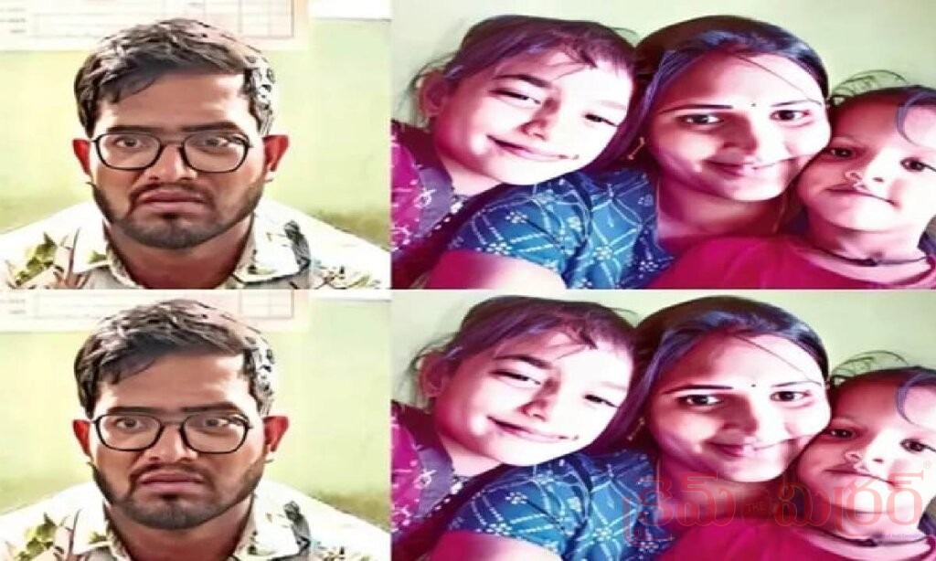 భార్య, ఇద్దరు పిల్లల మరణం.. తట్టుకోలేక భర్త ఆత్మహత్య