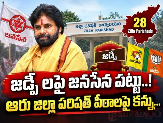 జడ్పీ లపై జనసేన పట్టు..! ఆరు జిల్లా ప‌రిష‌త్ పీఠాల‌పై క‌న్ను...