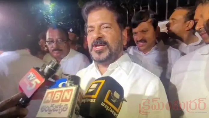Police Stop Revanth Reddy on His Way to Meet Rahul Gandhi