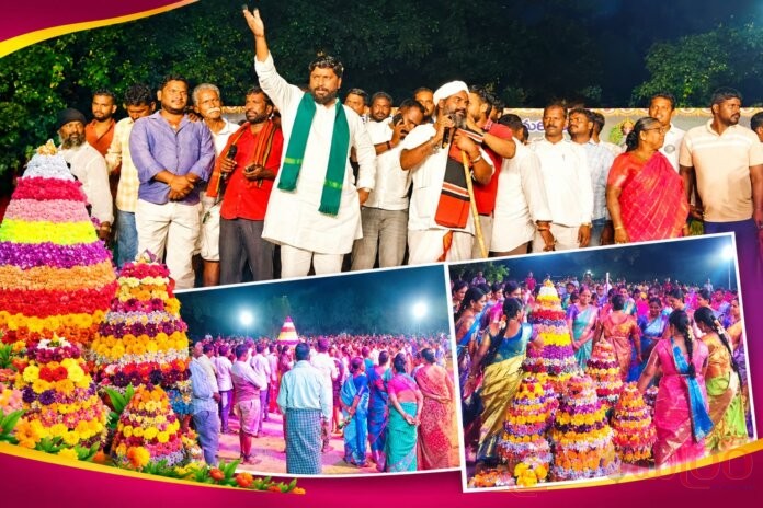 Rachakonda Bathukamma Celebrations Reach Grand Heights Under the Auspices of ELV Foundation!