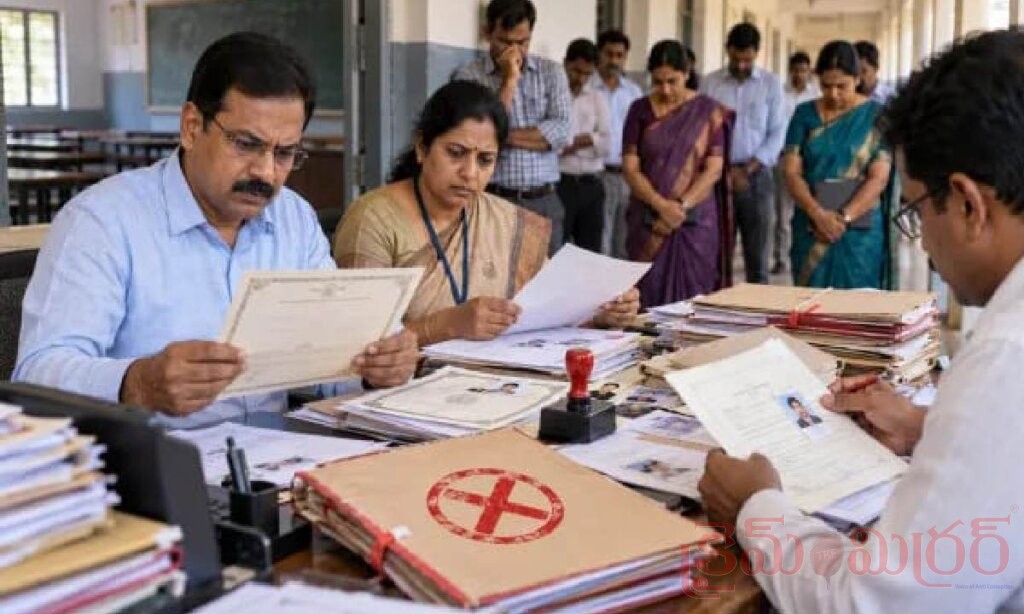 నకిలీ విద్యార్హత పత్రాలతో ఉద్యోగాలు.. 35 మంది జూనియర్ లెక్చరర్లపై వేటు